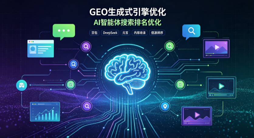 宁晋县GEO 浪潮来袭：生成式引擎优化崛起，创作者争抢豆包、DeepSeek、元宝智能体流量入口